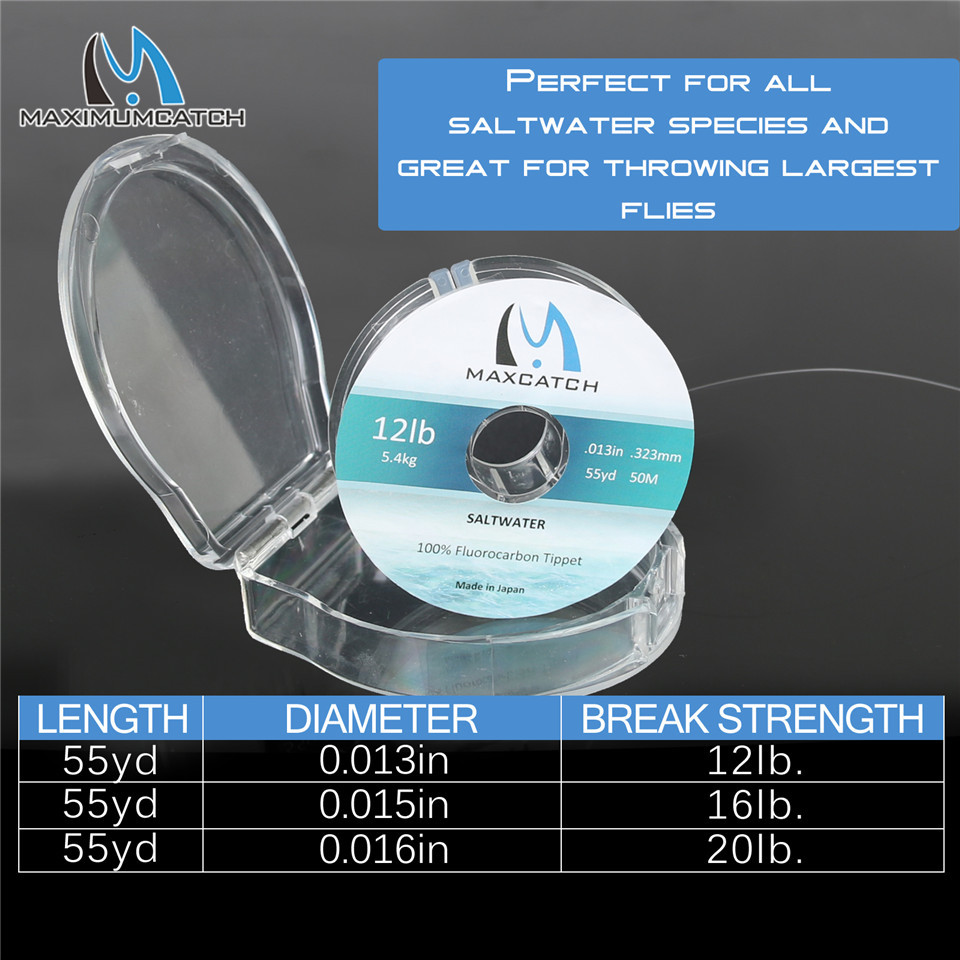 Fly Line - Maximumcatch 100% linha de pesca tippet