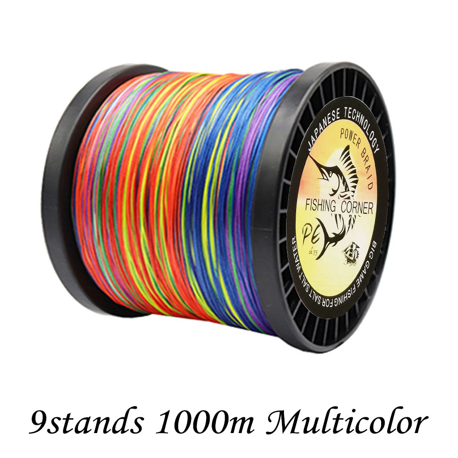 Freshwater Line - X9 1000m linha de peixe trançada