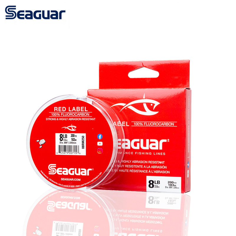 Fluorocarbon Line - SEAGUAR Red Label 160M/183M 100% JAPÃO