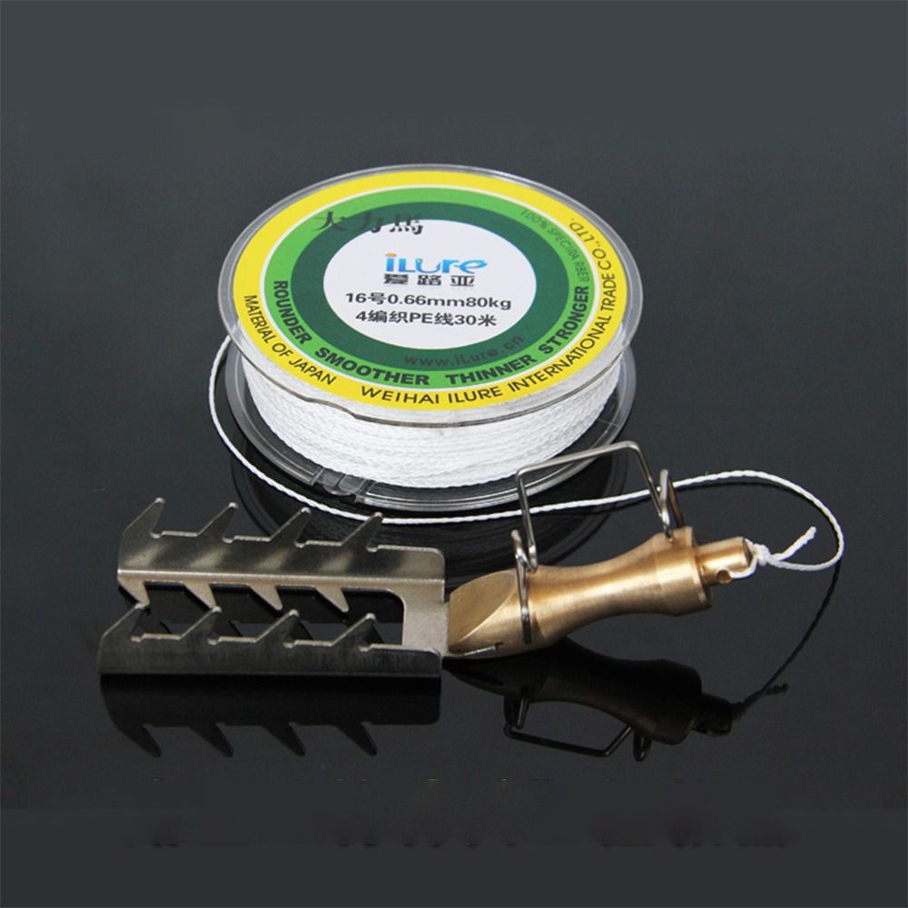 Fishing Line Winder - Aço inoxidável Resgate Hard Bait Equipamento,