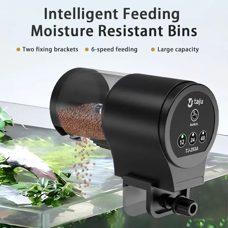 Fishing Line Dispenser - Alimentador automático para tanque de peixes,