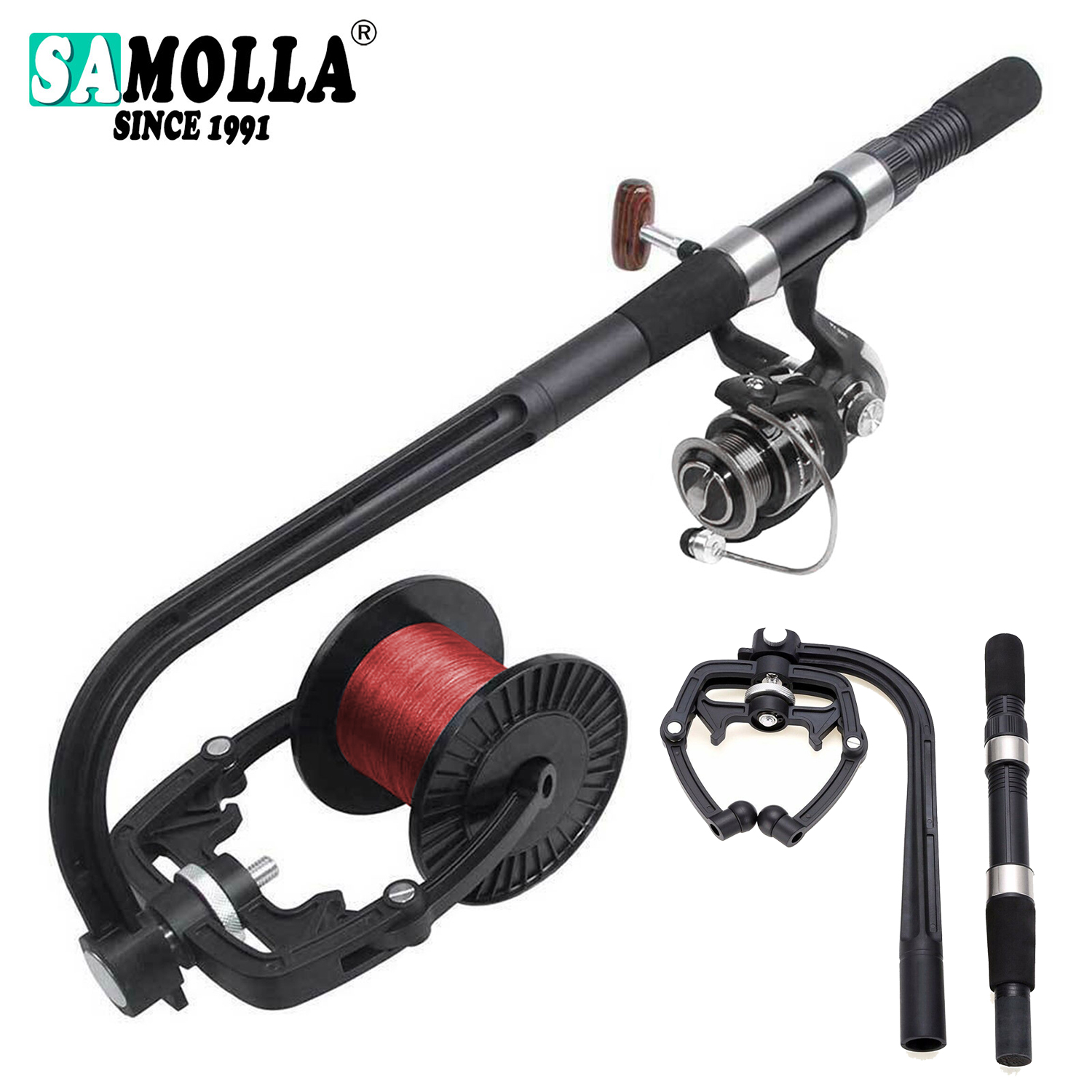 Linha de pesca spooler para fi - Fishing Line Spooler avaliação e preço