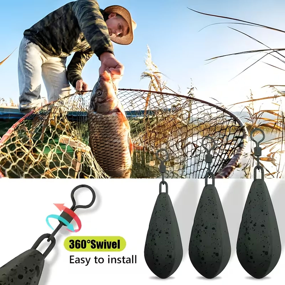 Chumbadas de pesca de carpa re - Freshwater Line avaliação e preço