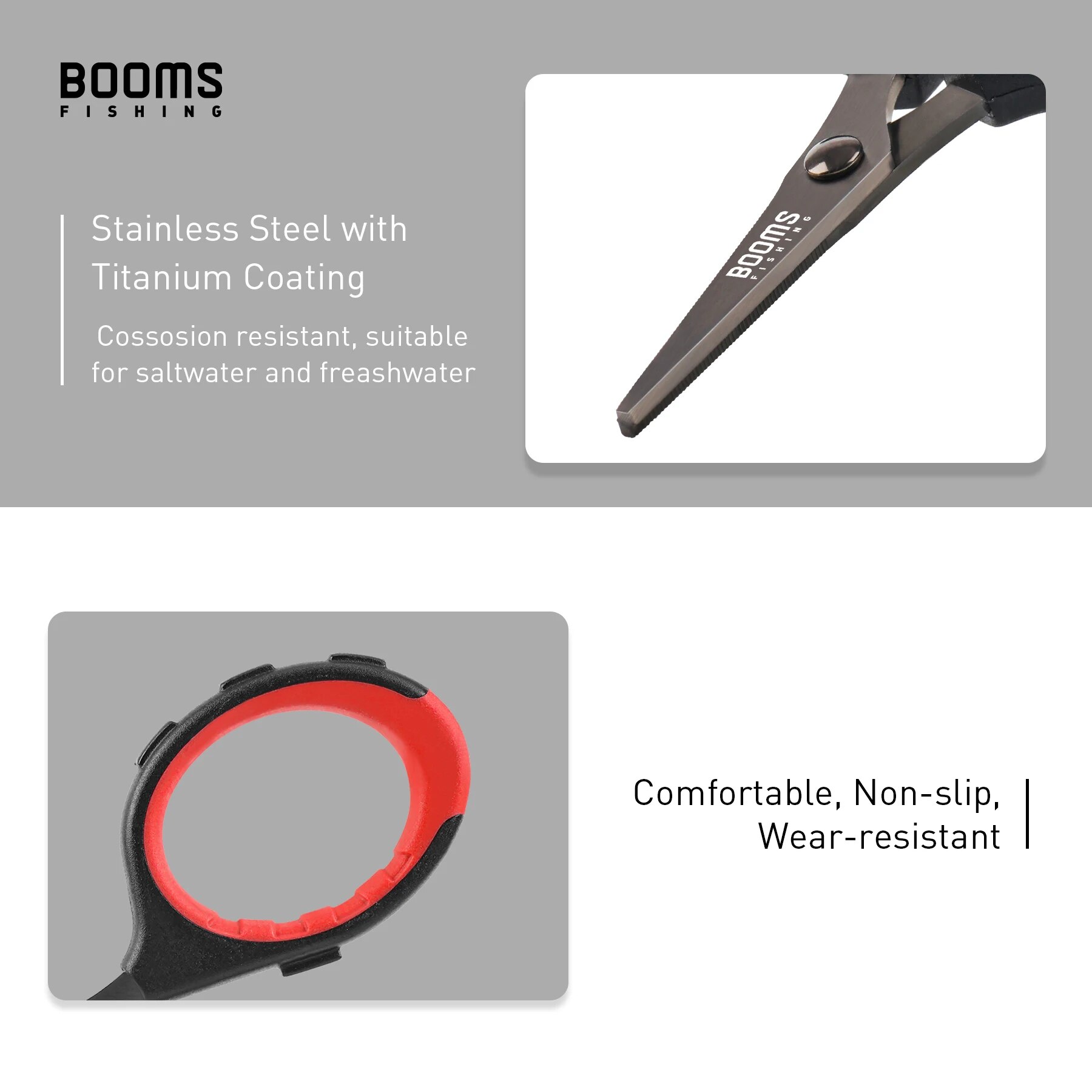 Booms Fishing-S05 Braid Wire S - Fishing Line Cutter avaliação e preço