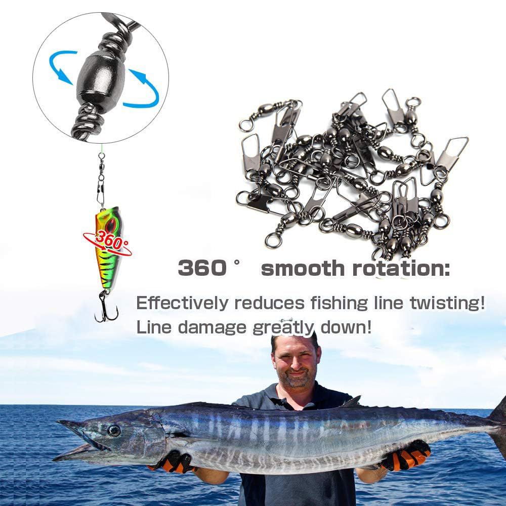 50 Peças de Conectores Giratór - Saltwater Line avaliação e preço