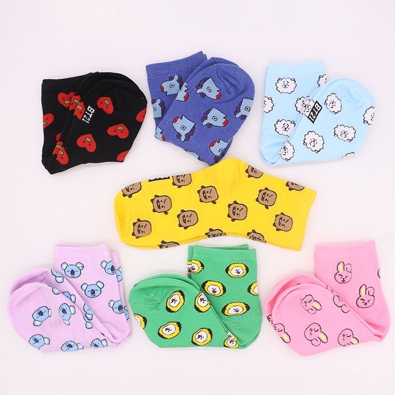 Meias de Algodão Estampadas Fe - Tippet Line avaliação e preço