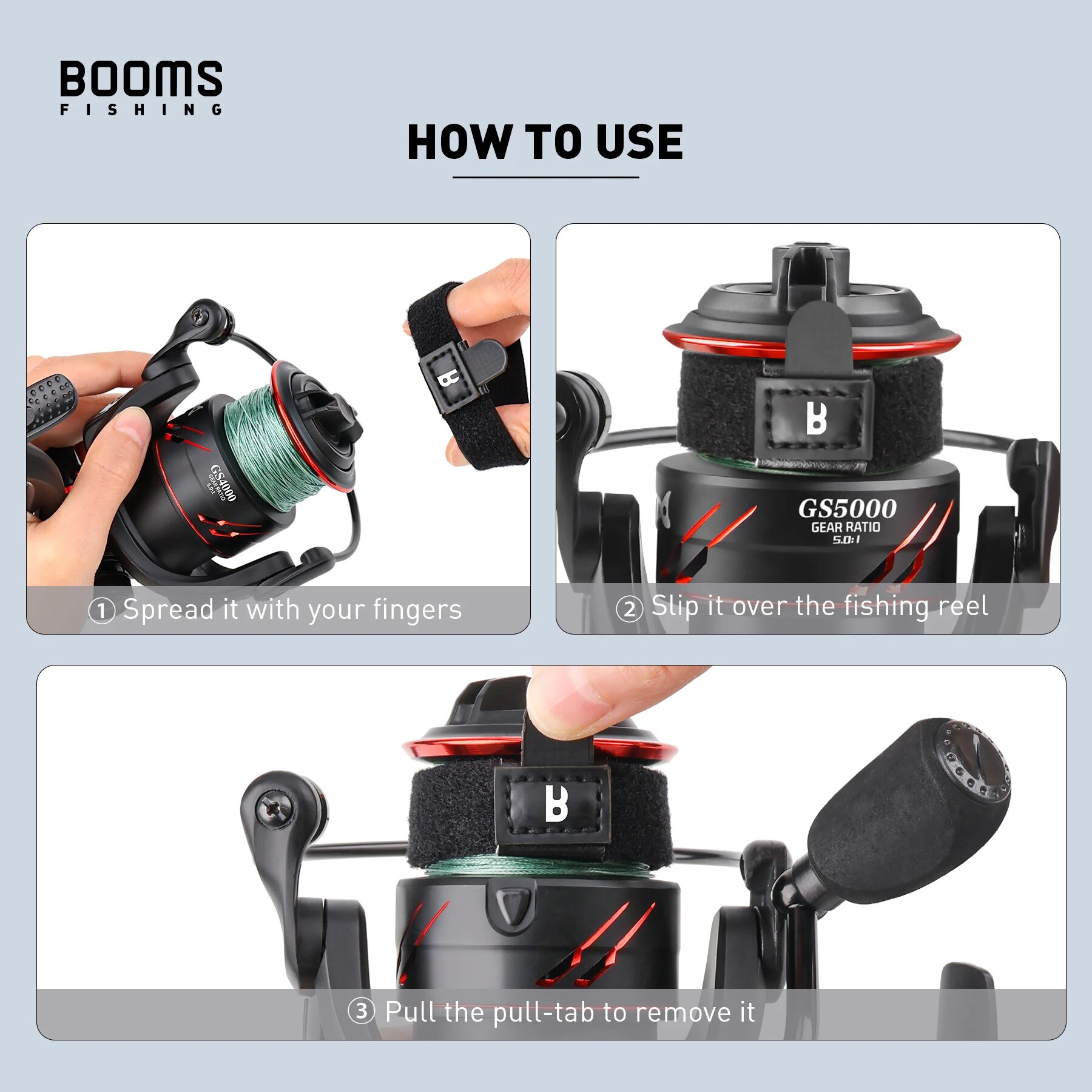 Booms Pesca Spinning Reel Prot - Fishing Line Box avaliação e preço